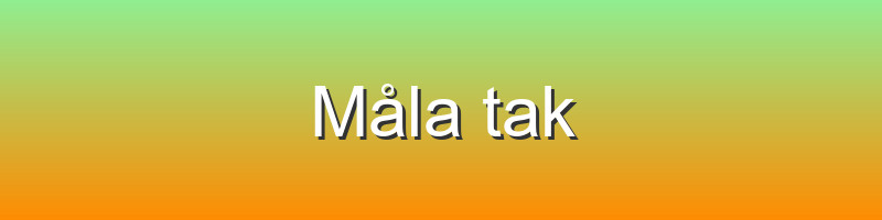 Måla tak